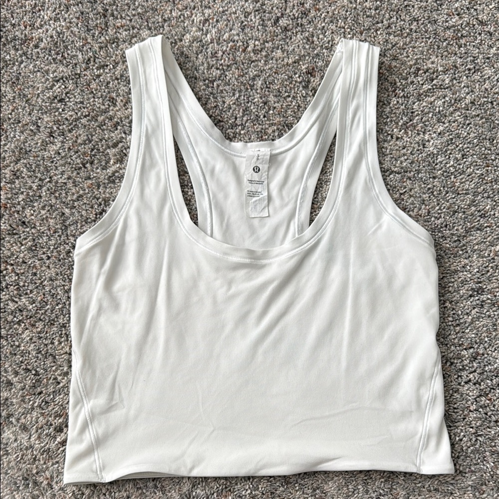 Lululemon Wundermost scoop neck tanktop